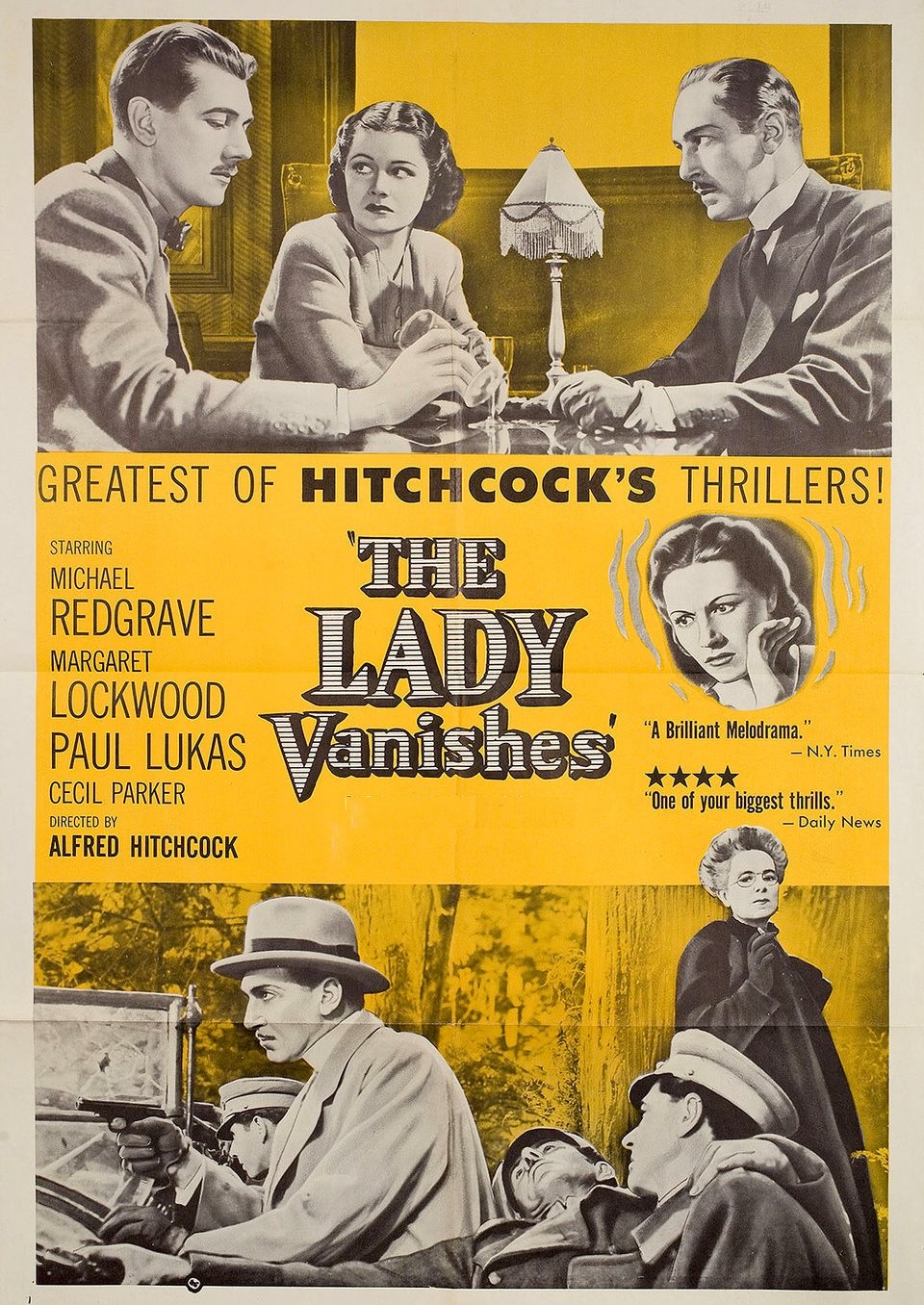 The Lady Vanishes (1938, 97mins)